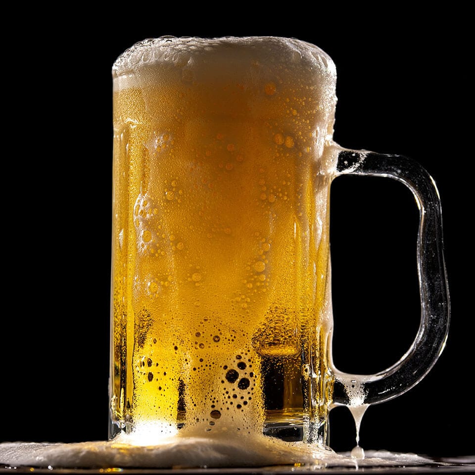 A refreshing beer at the Coppleridge