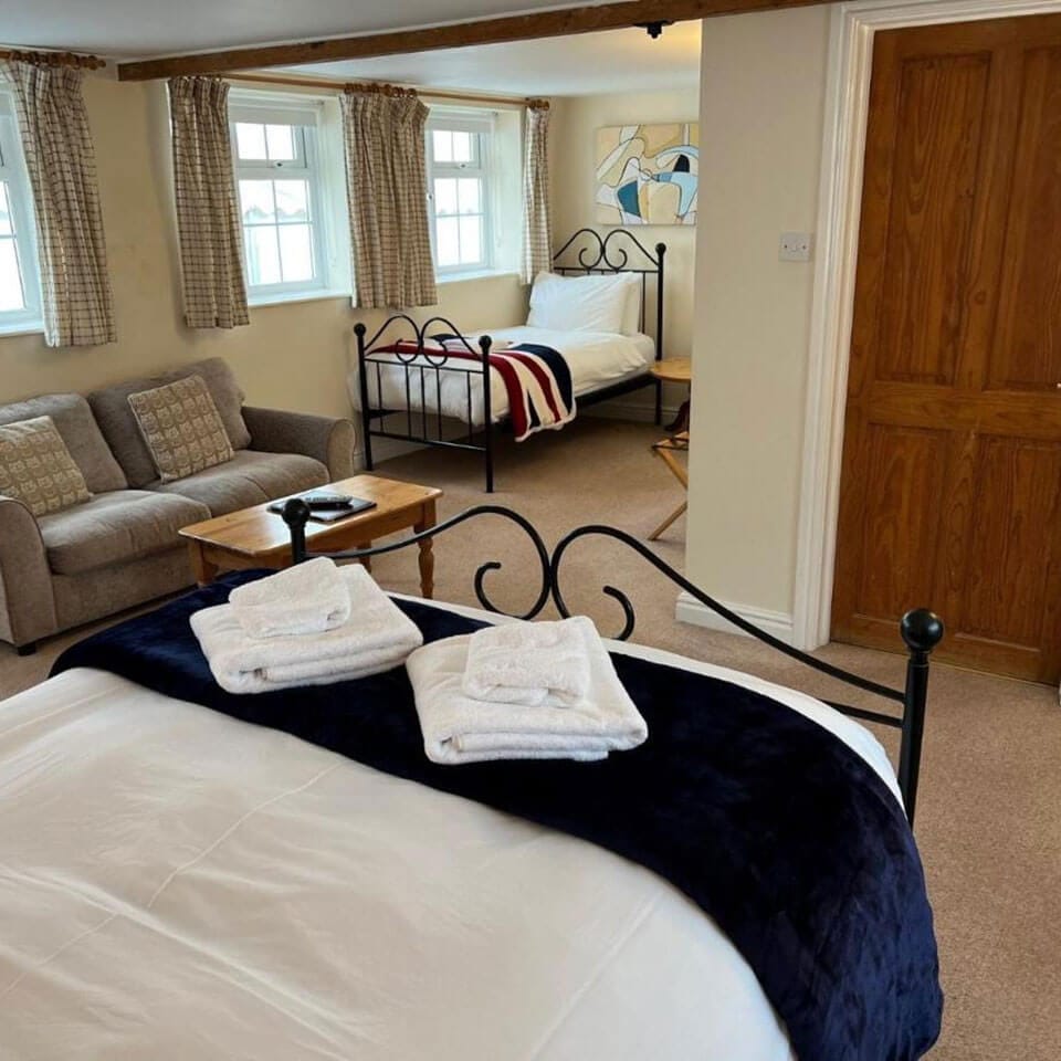 Comfortable, spacious rooms at the Coppleridge